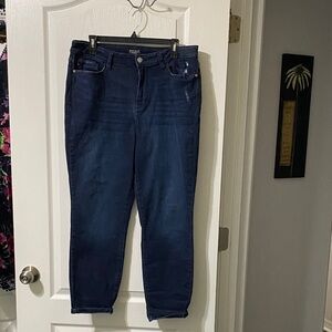 Judy Blue Dark Blue Boyfriend Jeans